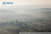 Morning and misty view on and around Brindas