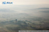 Morning and misty view on and around Brindas