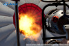 Activating the burners to maintain altitude